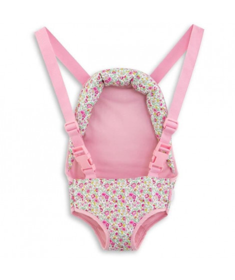 COROLLE - Porte-bébé fleuri - accessoire - pour poupon 36 et 42 cm - des 3 ans