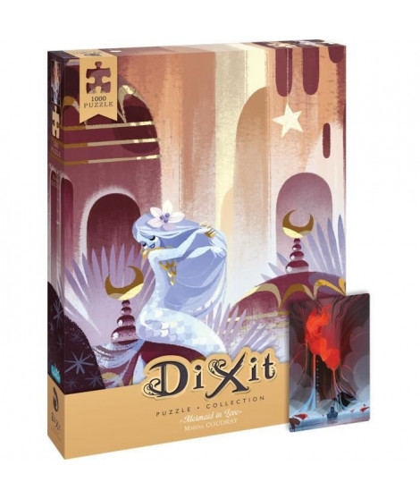 Dixit Puzzle 1000p Mermaid - Asmodee - Jeu de société