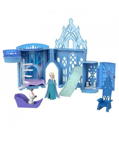 Princesse Disney - Reine Des Neiges - Coffret Histoire Chateau D'Elsa - Mini Univers - 3 Ans Et +