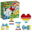 LEGO 10909 DUPLO Classic La Boîte Coeur Premier Set, Jouet Educatif, Briques de construction pour Bébé 1 an et demi