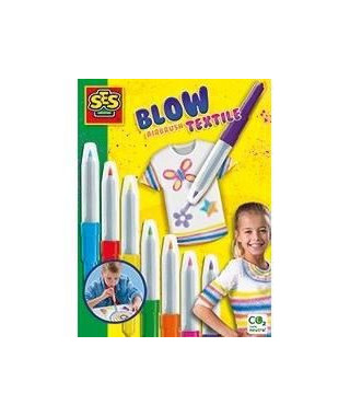 Blow airbrush pens - Textile
