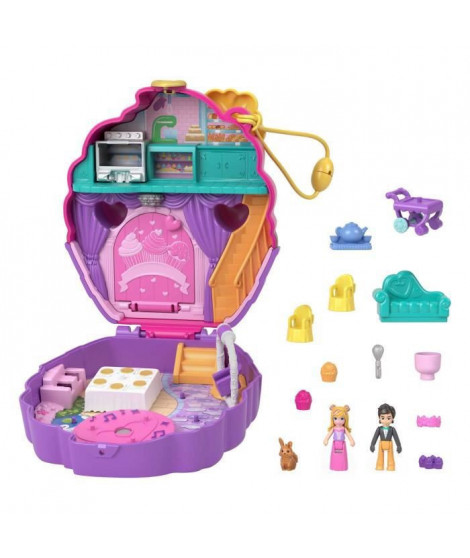 Polly Pocket - Coffret Cupcake - Mini-Univers - 4 Ans Et +