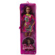 Barbie - Barbie Fashionista Robe Motif  - Poupée - 3 Ans Et +
