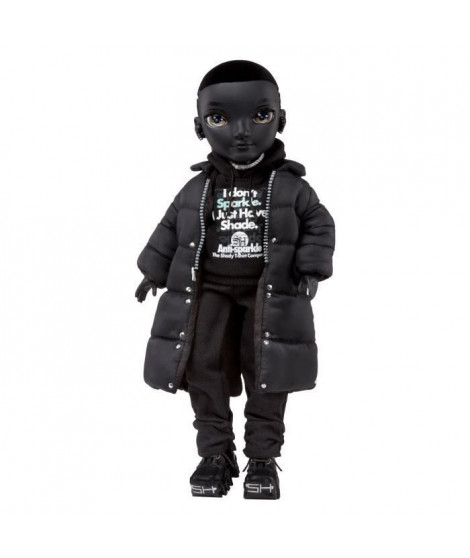 Rainbow High - Shadow High Fashion Doll - Rexx Mcqueen (Noir) Série 2