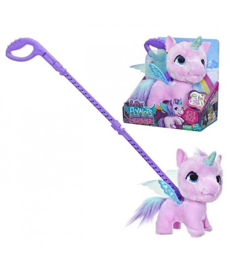 FURREAL Flyalots, Flitter, mon alicorne, peluche interactive, licorne animatronique pour enfants, a partir de 4 ans