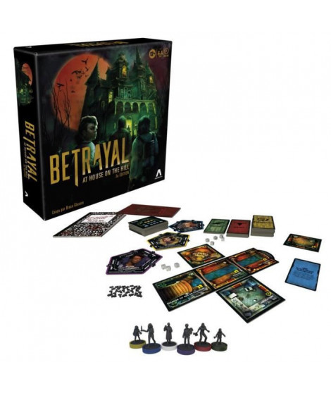 Betrayal at House on the hill - Jeu de société coopératif et horreur