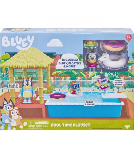 Figurine La Piscine de Bluey - MOOSE TOYS