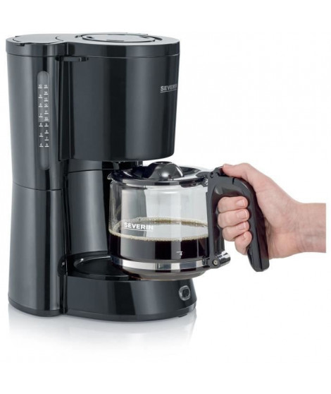 SEVERIN KA4815 Cafetiere Filtre Type - Noir - 1000 W - 1,4 L - Jusqu'a 10 tasses