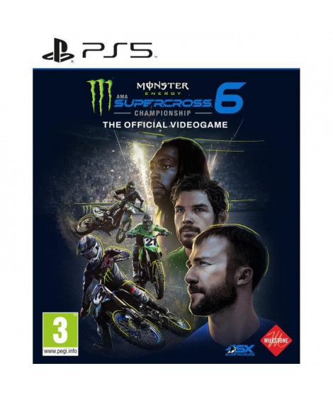 Monster Energy Supercross 6 - The Official Videogame Jeu PS5