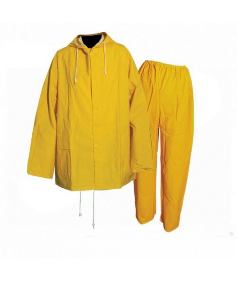 Tenue imperméable jaune 2 pcs