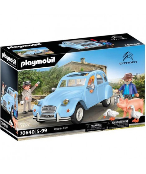 PLAYMOBIL - 70640 - Citroën 2CV - Classic Cars - Voiture de collection