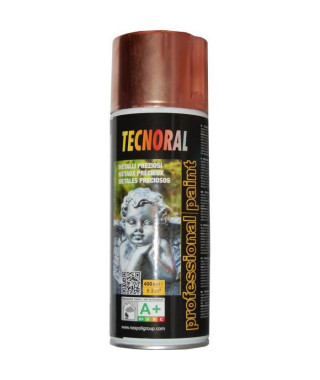 TECNORAL - Bombe de peinture aérosol - Cuivre