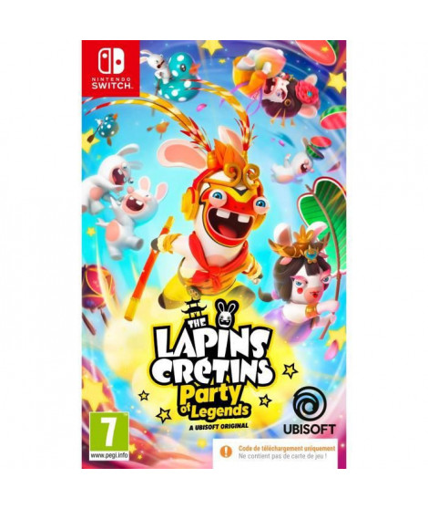 Les Lapins Crétins : Party Of Legends - Code dans la boîte - Jeu Nintendo Switch