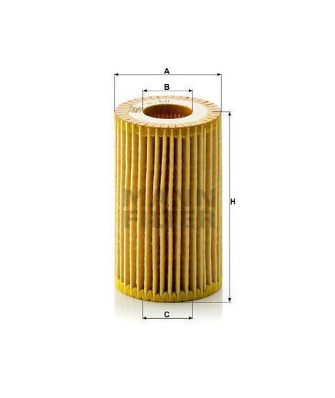 MANN FILTER Filtre a huile HU611X