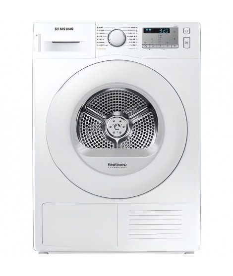 Seche-linge pompe a chaleur SAMSUNG DV80TA020TH - 8 kg - Classe A++ - Blanc