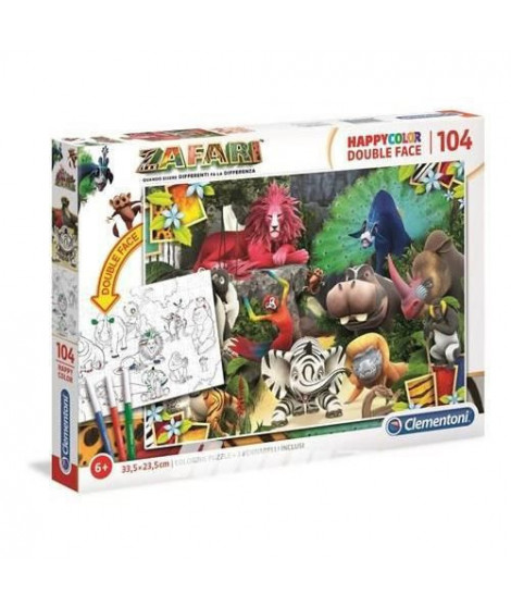 Puzzle Clementoni - National Geographic Kids - 104 pieces - Zafari