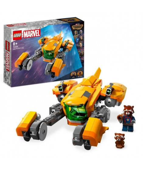 LEGO Marvel 76254 Le Vaisseau de Bébé Rocket, Jouet a Construire Les Gardiens de la Galaxie