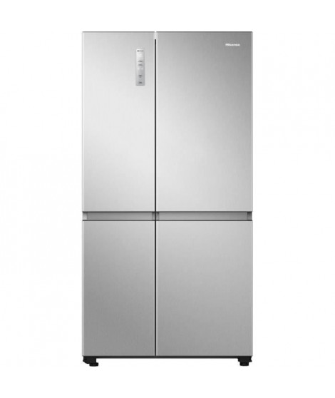Réfrigerateur amérciain HISENSE RS840N4ACF - Multi-portes - 652 L - L98 cm - Inox