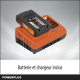 Souffleur de Feuilles a batterie 20V Dual Power POWDPGSET36- Batterie 20V 2Ah + chargeur + gants inclus