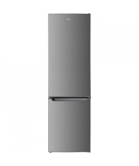 Réfrigérateur Combiné WINIA - WRD-H27NX - 2 portes - 262 Litres - l59,5 x L58 x h 186cm - Inox