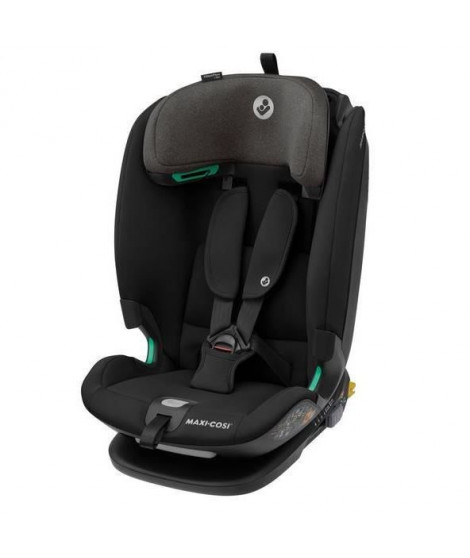 MAXI-COSI Titan Plus i-Size, siege auto pour enfant ISOFIX multi-âge, 76 - 150 cm, 15 mois - 12 ans, Authentic Black