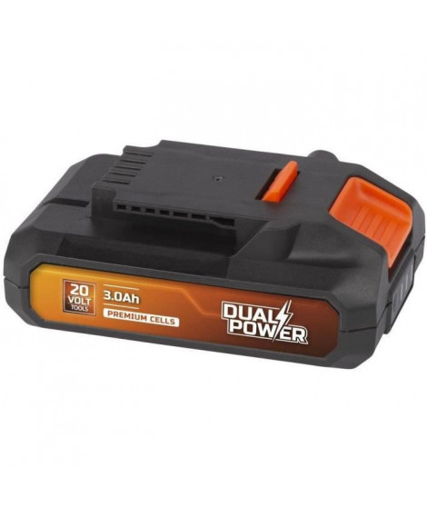 Batterie 20V 3Ah Dual Power POWDP9023 - Pour outils DUAL POWER 20V uniquement