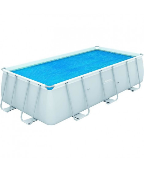 BESTWAY Bache solaire 457 x 247 cm pour piscine hors sol rectangulaire Power Steel 488 x 274 x 122 cm