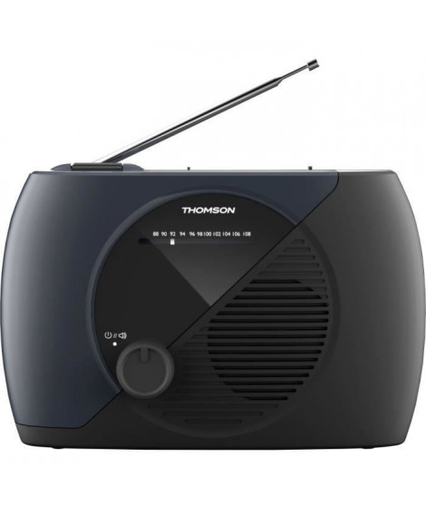 Lecteur radio cd portable THOMSON - usb / bt bleu