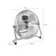 Ventilateur industriel de sol - Brasseur d'air OCEANIC - 120W - 3 vitesses - Diametre 45 cm - Chromé