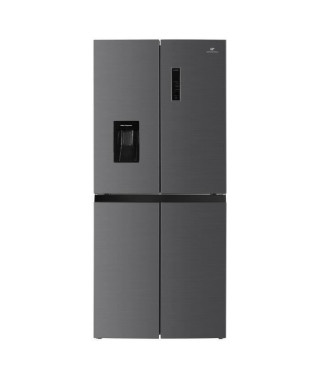 Réfrigérateur Continental Edison - CERA4D464IX - 4 portes avec distributeur d'eau - 464L - Total No Frost - L79 cm x H 180 cm…