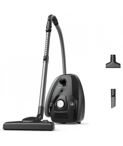 ROWENTA RO6136EA Green Force Max Silence - Aspirateur avec sac, Basse consommation 900 W, Silencieux, Haute filtration