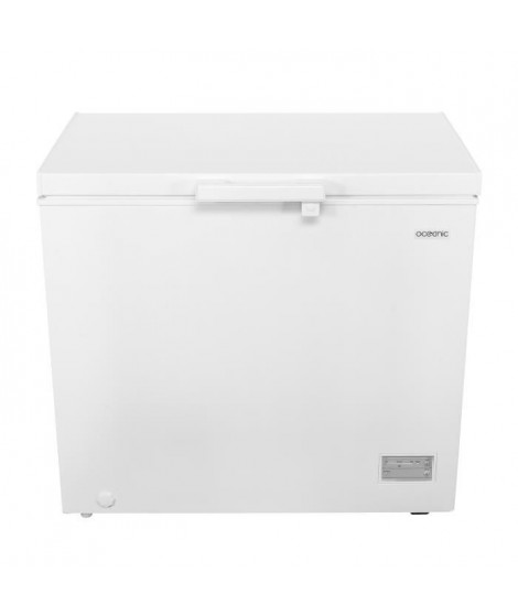 Congélateur coffre Continental Edison OCEACC198WF - 198L - Classe F - L91 cm x H85 cm - blanc