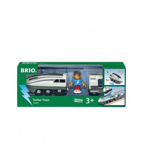 Train électrique Locomotive a piles Super Rapide -7312350360035 - Brio World