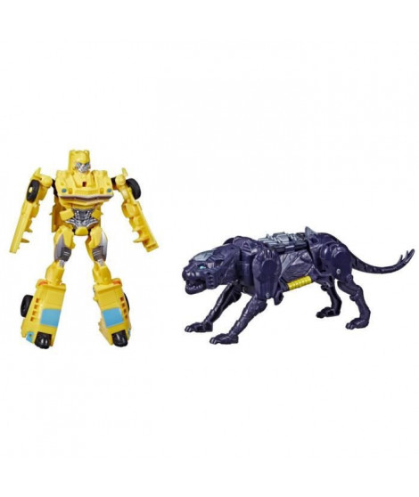 Pack de 2 Figurines Beast Combiners Bumblebee 12,5 cm - Transformers: Rise of The Beasts, Beast Alliance - A partir de 6 ans
