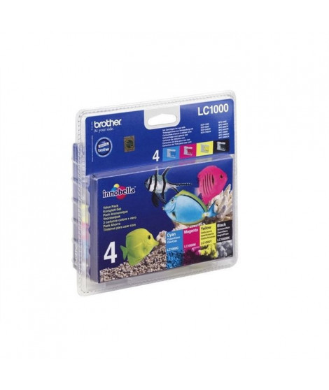 Brother LC1000 Cartouches d'encre Multipack Couleu