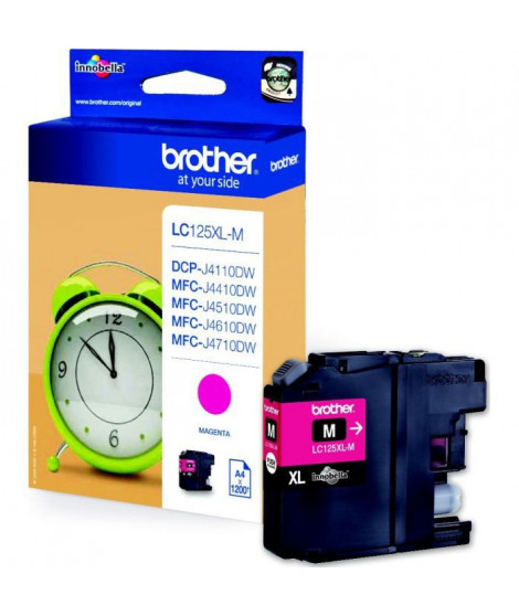 Brother LC125XLM Cartouche d'encre Magenta