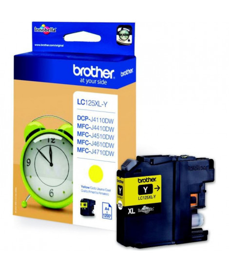 Brother LC125XLY Cartouche d'encre Jaune