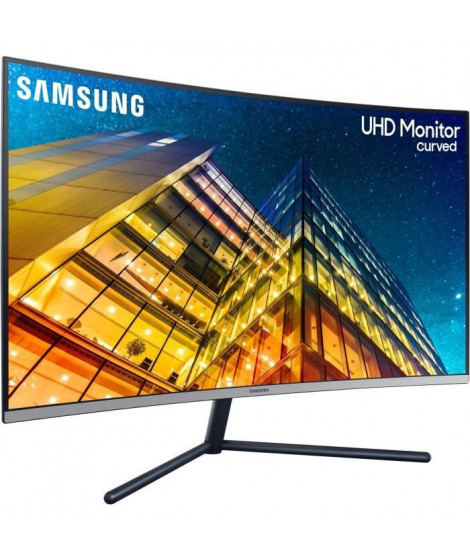 Ecran PC Incurvé - SAMSUNG LU32R590CWRXEN - 32 4K - Dalle VA - 4 ms - 60Hz - AMD FreeSync