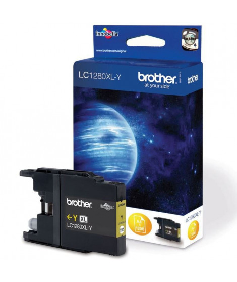 Brother LC1280XL-Y Cartouche d'encre Jaune