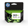 HP 303XL Cartouche d'encre trois couleurs grande capacité authentique (T6N03AE) pour HP Envy Photo 6220/6230/7130