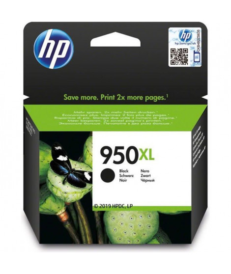 HP 950XL Cartouche d'encre noire grande capacité authentique (CN045AE) pour HP OfficeJet Pro 251dw/276dw/8100/8600