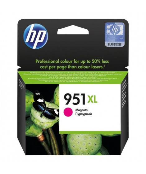 HP 951XL Cartouche d'encre magenta grande capacité authentique (CN047AE)  pour HP OfficeJet Pro 251dw/276dw/8100/8600