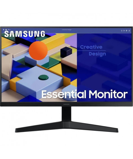 Ecran PC - SAMSUNG - S27C310EAU - 27 FHD - Dalle IPS - 5 ms - 75 Hz - HDMI / VGA