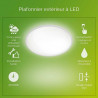 PHILIPS Plafonnier LED SUPERSLIM - 15W - Blanc