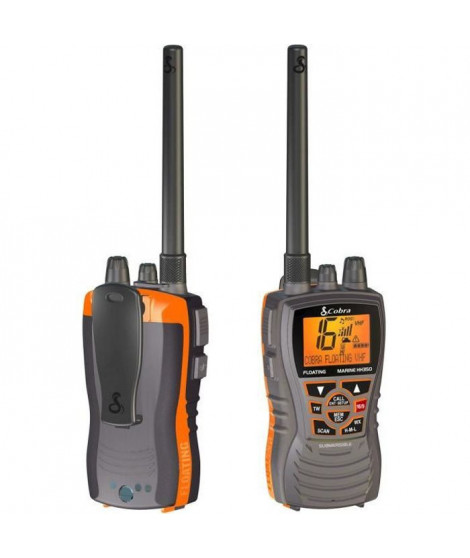 COBRA Radio VHF Marine Portable MR HH 350
