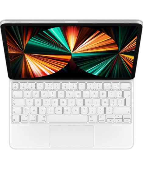 Magic Keyboard pour iPad Pro 12,9 pouces (5? génération) - Français - Blanc