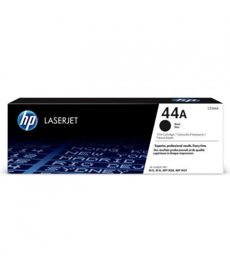 HP 44A Cartouche de toner noir LaserJet authentique (CF244A) pour HP LaserJet Pro M15/M28