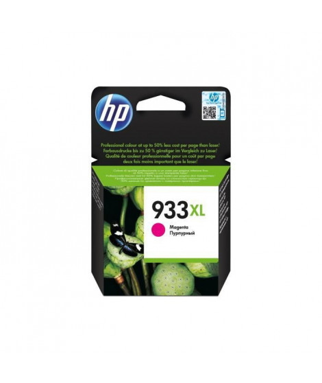 HP 933XL Cartouche d'encre magenta grande capacité authentique (CN055AE) pour HP OfficeJet 6100/6600/6700/7100/7510/7610