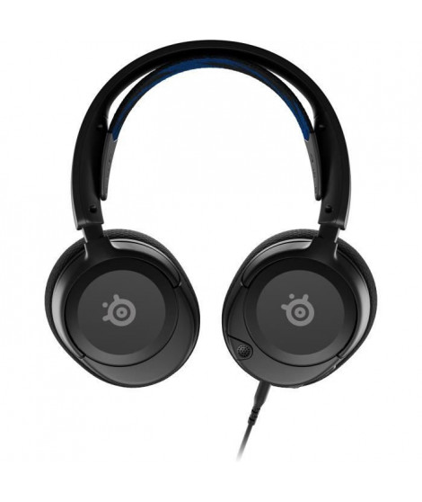 Casque-Micro Gaming - STEELSERIES - Arctis Nova 1P - Filaire - Multiplateforme - Noir