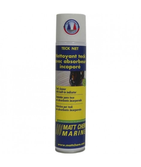 MATT CHEM MARINE Nettoyant Teck Net - Absorbeur incorporé